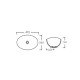 Раковина-чаша Qtap Dove 415x340x140 White QT06116062AW Раковина-чаша Qtap Dove 415x340x140 White QT06116062AW
