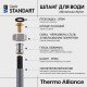 Шланг для подключения смесителя Thermo Alliance Standart (пара) 40 см NYLON M10x1/2"В TAS386W40