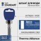 Шланг для подключения смесителя Thermo Alliance Standart (пара) 80 см NYLON M10x1/2"В длинная игла TAS386W80L