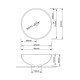 Раковина-чаша Qtap Owl 400х400х155 White QT1911K53WN Раковина-чаша Qtap Owl 400х400х155 White QT1911K53WN