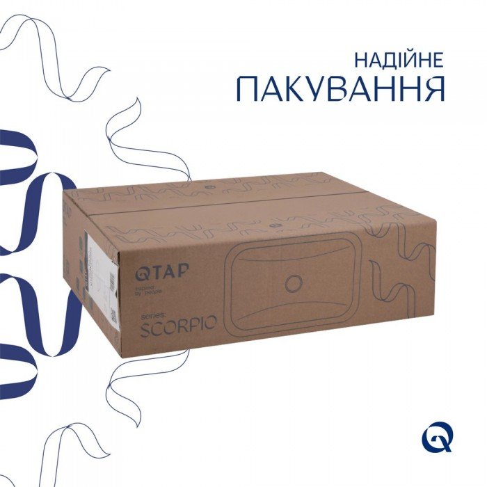 Раковина Qtap Scorpio 510х390х145 White QT1411K490WN Раковина Qtap Scorpio 510х390х145 White QT1411K490WN