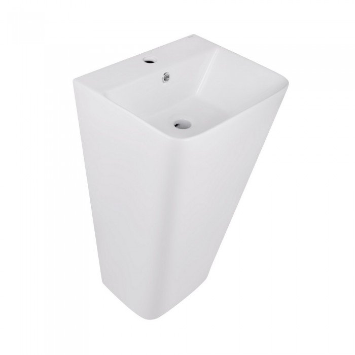 Раковина напольная моноблок Qtap Tern 440х380х830mm White QT1711G302WN