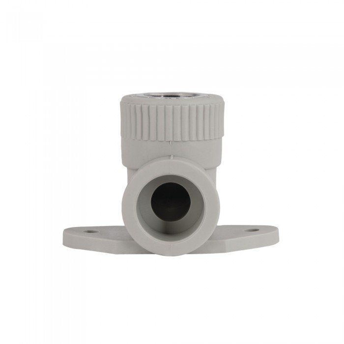 Уголок PPR Blue Ocean настенный с креплением 25х1/2", 90° ВР