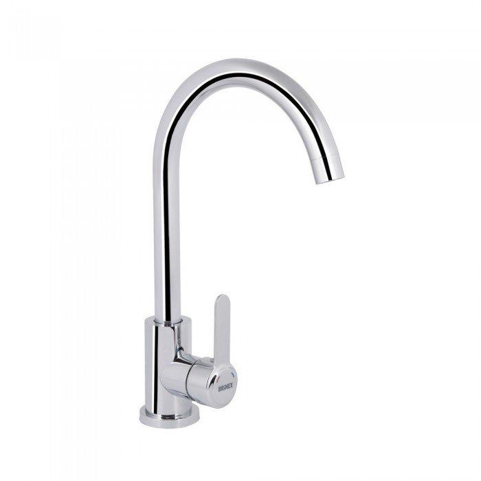 Смеситель для кухни U-образный Brinex Pure 015F U-образный  Chrome BRIPUR015FCRM Смеситель для кухни U-образный Brinex Pure 015F U-образный  Chrome BRIPUR015FCRM