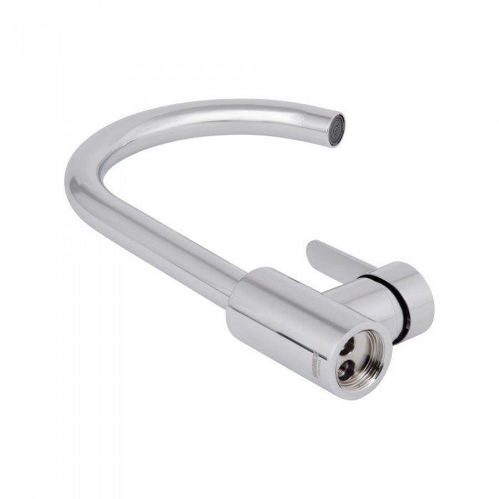 Смеситель для кухни U-образный Brinex Pure 015F U-образный  Chrome BRIPUR015FCRM Смеситель для кухни U-образный Brinex Pure 015F U-образный  Chrome BRIPUR015FCRM