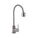 Змішувач для кухні Brinex Pure 015F41 з гнучким виливом   Nickel BRIPUR015F41NKL Змішувач для кухні Brinex Pure 015F41 з гнучким виливом   Nickel BRIPUR015F41NKL