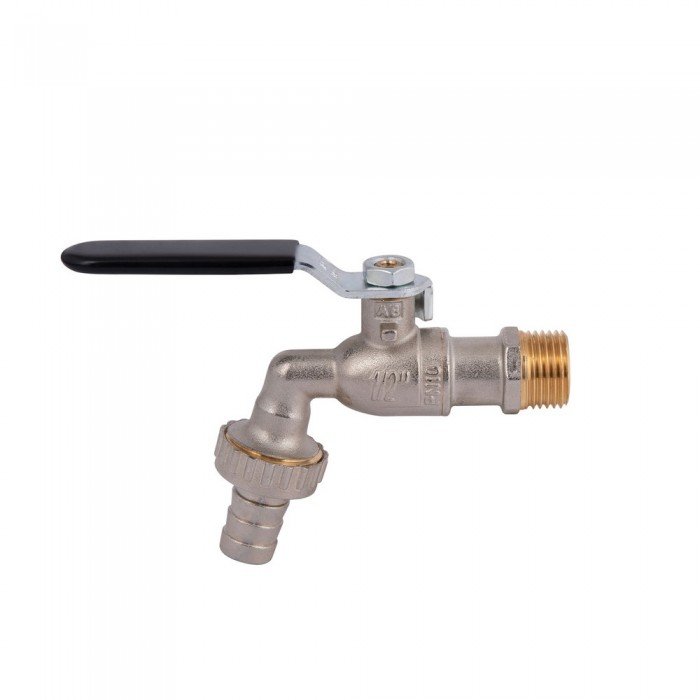 Кран шаровой поливочный Icma 599 1/2"Н (с антизамерзанием) стальной рычаг