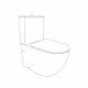 Унитаз напольный Qtap Jay Ultra Quiet с сидением Soft-close 640x360x835 мм QT07222175TW White Унитаз напольный Qtap Jay Ultra Quiet с сидением Soft-close 640x360x835 мм QT07222175TW White