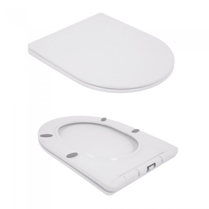 Унитаз напольный Qtap Jay Ultra Quiet с сидением Soft-close 640x360x835 мм QT07222175TW White Унитаз напольный Qtap Jay Ultra Quiet с сидением Soft-close 640x360x835 мм QT07222175TW White
