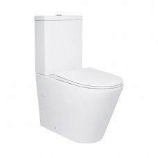 Унітаз підлоговий Qtap Swan Ultra Quiet з сидінням Soft-close 640x360x835 мм QT16222182TW White