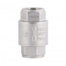 Обратний клапан Thermo Alliance Forte 1/2"ВВ никелированный с латунным штоком TAF240W15