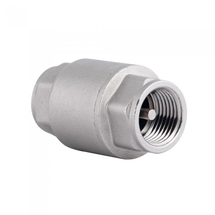 Обратний клапан Thermo Alliance Forte 1/2"ВВ никелированный с латунным штоком TAF240W15