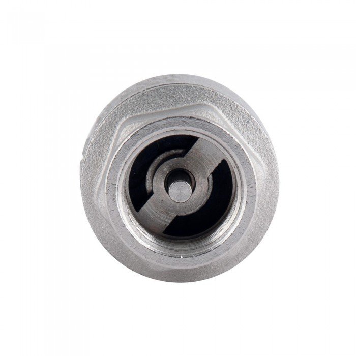 Обратний клапан Thermo Alliance Forte 1/2"ВВ никелированный с латунным штоком TAF240W15