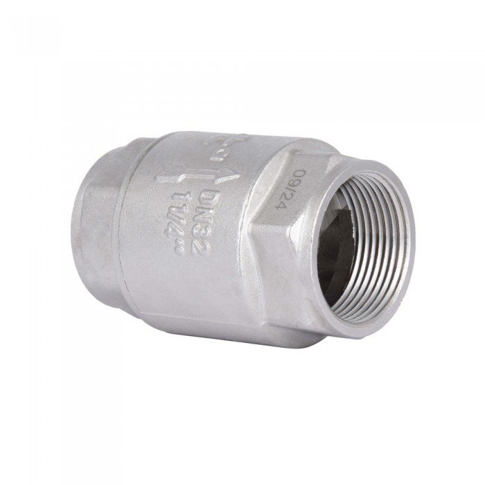 Обратний клапан Thermo Alliance Forte 1 1/4"ВВ никель с латунным штоком TAF240W32