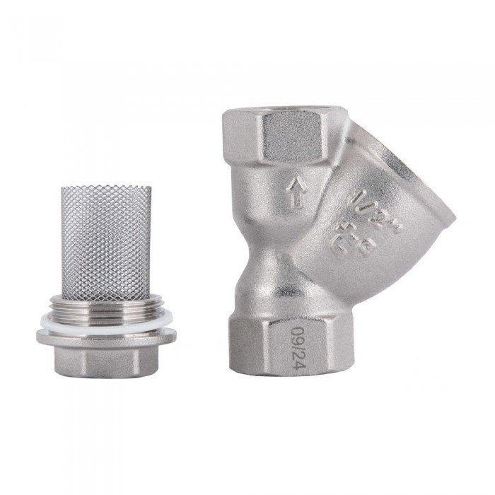 Фильтр грубой очистки Thermo Alliance Forte 1/2"ВВ никель для воды косой TAF124W15