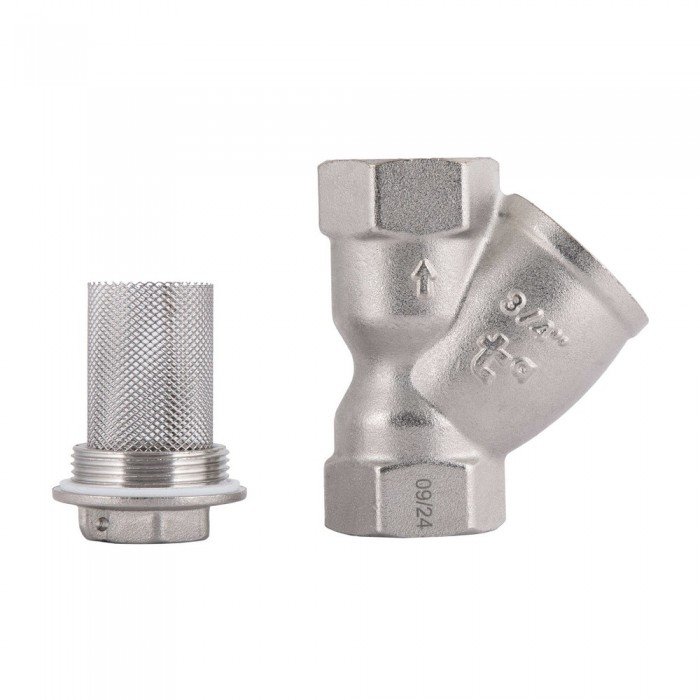 Фильтр грубой очистки Thermo Alliance Forte 3/4"ВВ никель для воды косой TAF124W20