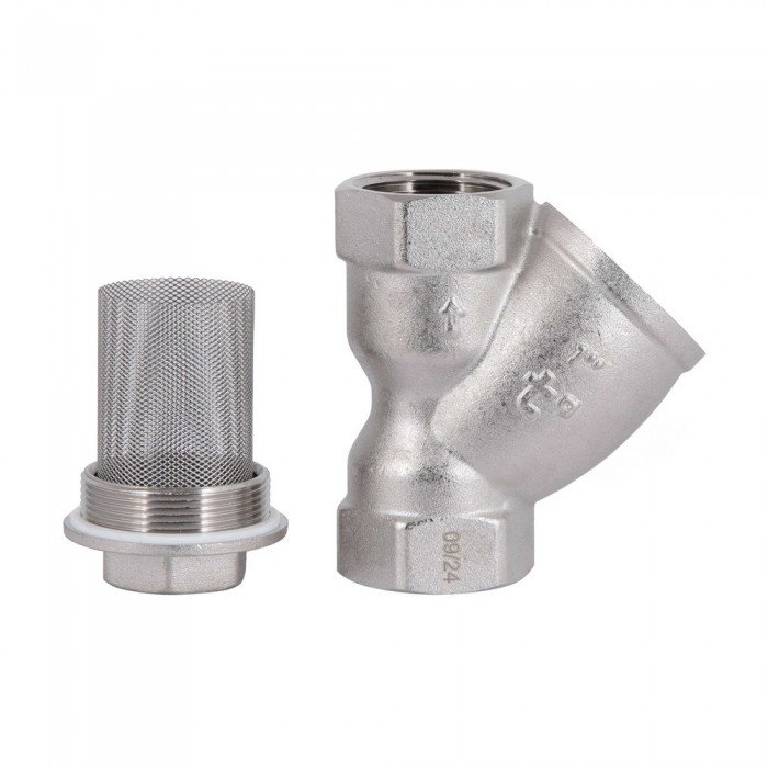 Фильтр грубой очистки Thermo Alliance Forte 1"ВВ никель для воды косой TAF124W25