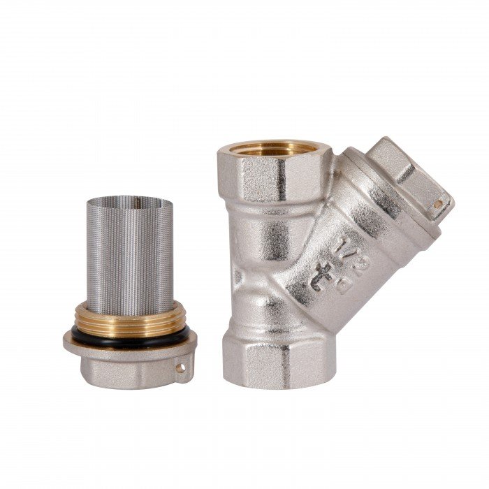 Фільтр Thermo Alliance Standart для газу 1/2"ВВ нікель, косий TAS125G15
