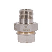 Сгон-американка Thermo Alliance Standart 1/2"ВН никель, прямой TAS190W15