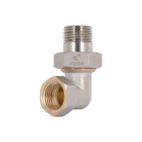 Згін-американка Thermo Alliance Standart 1/2"ВЗ нікель, кутовий TAS191W15