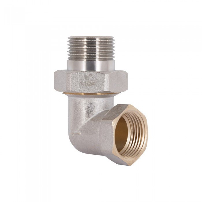 Сгон-американка Thermo Alliance Standart 1"ВН никель, угловой TAS191W25