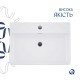 Комплект Qtap Nando LT: Раковина подвесная прямоугольная 610х420х140 мм White + Донный клапан PU02O Комплект Qtap Nando LT: Раковина подвесная прямоугольная 610х420х140 мм White + Донный клапан PU02O