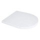 Qtap Сиденье для унитаза напольного (Dove) 425×363×30 мм, White, с микролифтом Slim Duroplast, Quick Release QT06228380BW3 Qtap Сиденье для унитаза напольного (Dove) 425×363×30 мм, White, с микролифтом Slim Duroplast, Quick Release QT06228380BW3
