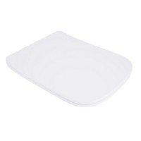 Qtap Сиденье для унитаза (Tern 490,520,610) 435x344x50 мм, White, с микролифтом, Slim Duroplast, Quick Release QTSC179W47353