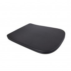 Qtap Сиденье для унитаза (Tern 490) 435x344x50 мм, Matt Black, с микролифтом, Slim Duroplast, Quick Release QTSC179MB47354