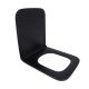 Qtap Сиденье для унитаза (Gemini) 435x357x37 мм, Matt Black, с микролифтом, Slim Duroplast, Quick Release QT99HY2312MB Qtap Сиденье для унитаза (Gemini) 435x357x37 мм, Matt Black, с микролифтом, Slim Duroplast, Quick Release QT99HY2312MB