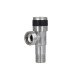 Кран угловой Thermo Alliance Standart 1/2"Нх3/4"Н нерж., с керам. буксой TAS345W1520SS