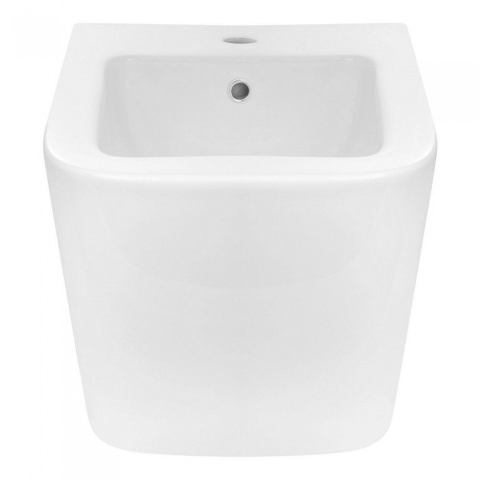 Комплект Qtap Crow 2 в 1: унітаз підвісний Rimless + біде підвісне