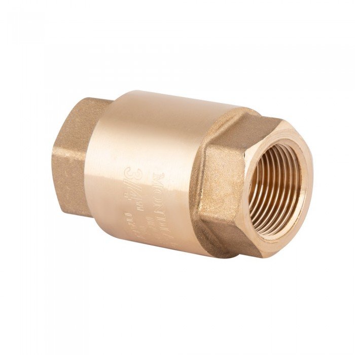 Обратный клапан Icma с латунным штоком 3/4" №53