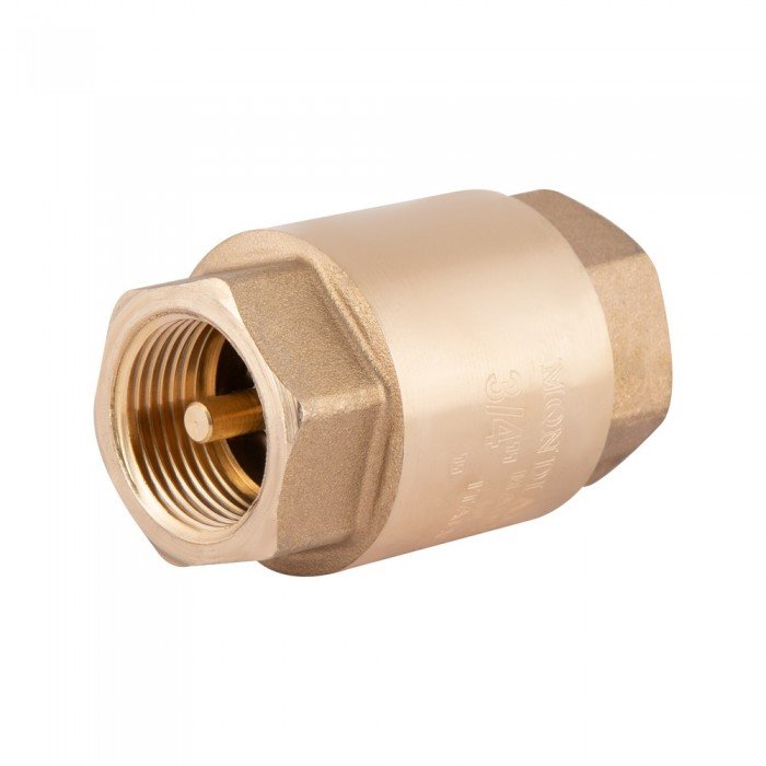 Обратный клапан Icma с латунным штоком 3/4" №53