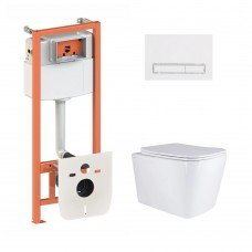 Готовое решение Qtap для ванной комнаты: подвесной унитаз Tern 525x345x360 + комплект инсталляции Nest 4 в 1 (линейная клавиша White) Готовое решение Qtap для ванной комнаты: подвесной унитаз Tern 525x345x360 + комплект инсталляции Nest 4 в 1 (линейная клавиша White)