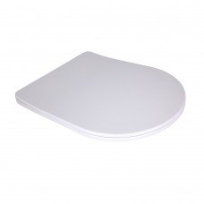 Qtap Сиденье для унитаза напольного (Grand) 560×363×30 мм, White, с микролифтом, Slim Duroplast, Quick Release QT26228301W3