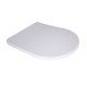 Qtap Сиденье для унитаза напольного (Grand) 560×363×30 мм, White, с микролифтом, Slim Duroplast, Quick Release QT26228301W3 Qtap Сиденье для унитаза напольного (Grand) 560×363×30 мм, White, с микролифтом, Slim Duroplast, Quick Release QT26228301W3