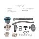 Комплект Lidz Handmade H6050 Мойка для кухни интегрированная Brushed в комплекте с дозатором + Lidz K01G Корзина для кухонной мойки Комплект Lidz Handmade H6050 Мойка для кухни интегрированная Brushed в комплекте с дозатором + Lidz K01G Корзина для кухонной мойки