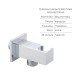 Комплект для душу Qtap Namesti Chrome: Змішувач QTNAM6225102NC + Лійки (QTRUC125CRM45954,QTHLA107CRM45784) + Шланг QTHADPVC200C + QTCRMBH130 Комплект для душу Qtap Namesti Chrome: Змішувач QTNAM6225102NC + Лійки (QTRUC125CRM45954,QTHLA107CRM45784) + Шланг QTHADPVC200C + QTCRMBH130