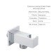Комплект для душу Qtap Namesti Chrome: Змішувач QTNAM6025102NC + Шланг QTHADPVC120C + Лійка QTCRMB120 + Підключення QTCRMBH130 Комплект для душу Qtap Namesti Chrome: Змішувач QTNAM6025102NC + Шланг QTHADPVC120C + Лійка QTCRMB120 + Підключення QTCRMBH130