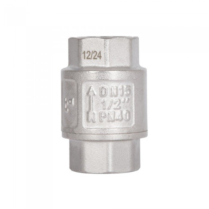 Обратный клапан Thermo Alliance Standart с латунным штоком 1/2"ВВ усиленный TAS246W15