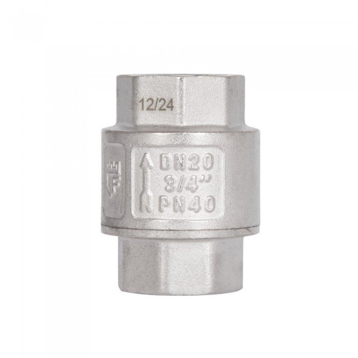Обратный клапан Thermo Alliance Standart с латунным штоком 3/4"ВВ усиленный TAS246W20