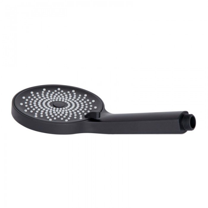 Лійка для ручного душу Lidz Niagara 32 120 мм округла LDNIA32BLM47555 Matt Black