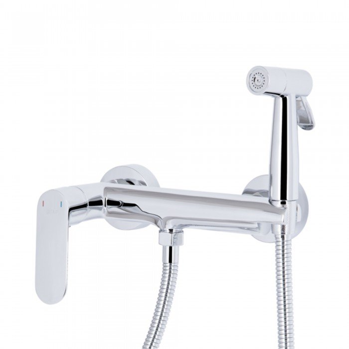 Змішувач для гігієнічного душу Qtap Evia QTEVI262CRM47582 Chrome