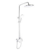 Душова система універсальна Qtap Evia на три споживача (з виливом) QTEVI111CRM47583 Chrome