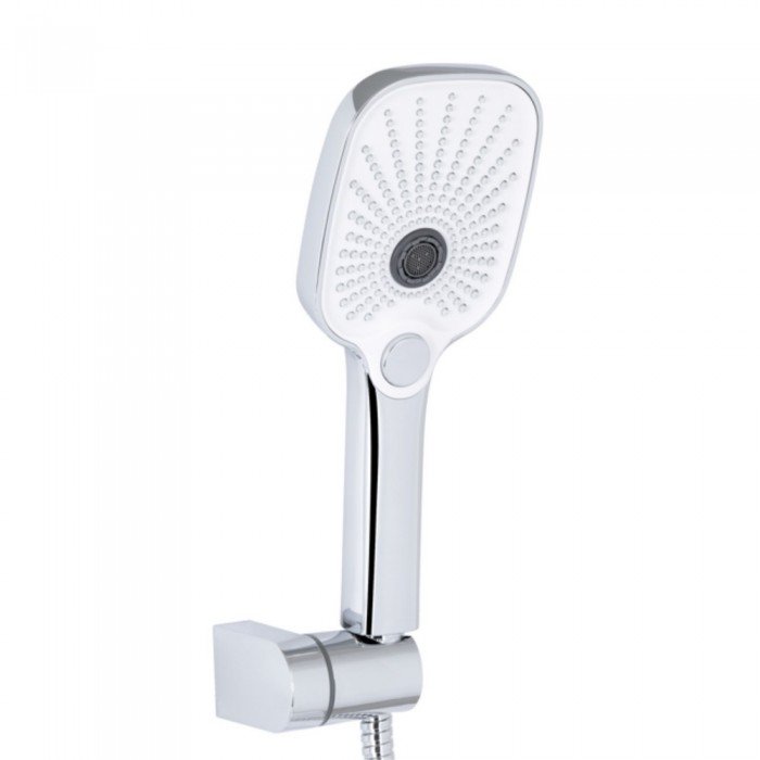 Смеситель для ванны Qtap Tern с длинным поворотным изливом (c душевым гарнитуром) QTTER260CRM47587 Chrome