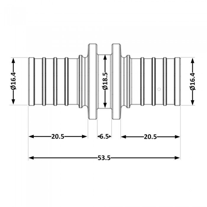 Перехідник під натяжну гільзу Icma №1032 d20х2,8 851032GW05
