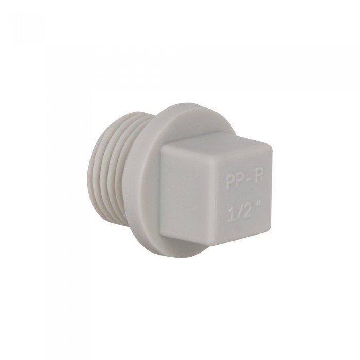 Заглушка PPR Thermo Alliance с резьбой 20х1/2" НР