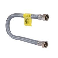 Шланг для води Thermo Alliance Forte D10 (посилений) 20 см NYLON 1/2"x1/2" ВВ TAF383W20