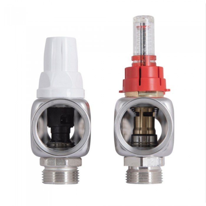 Колектор Icma № К073 з витратомірами (нерж.) 1" х 3/4" на 11 виходів